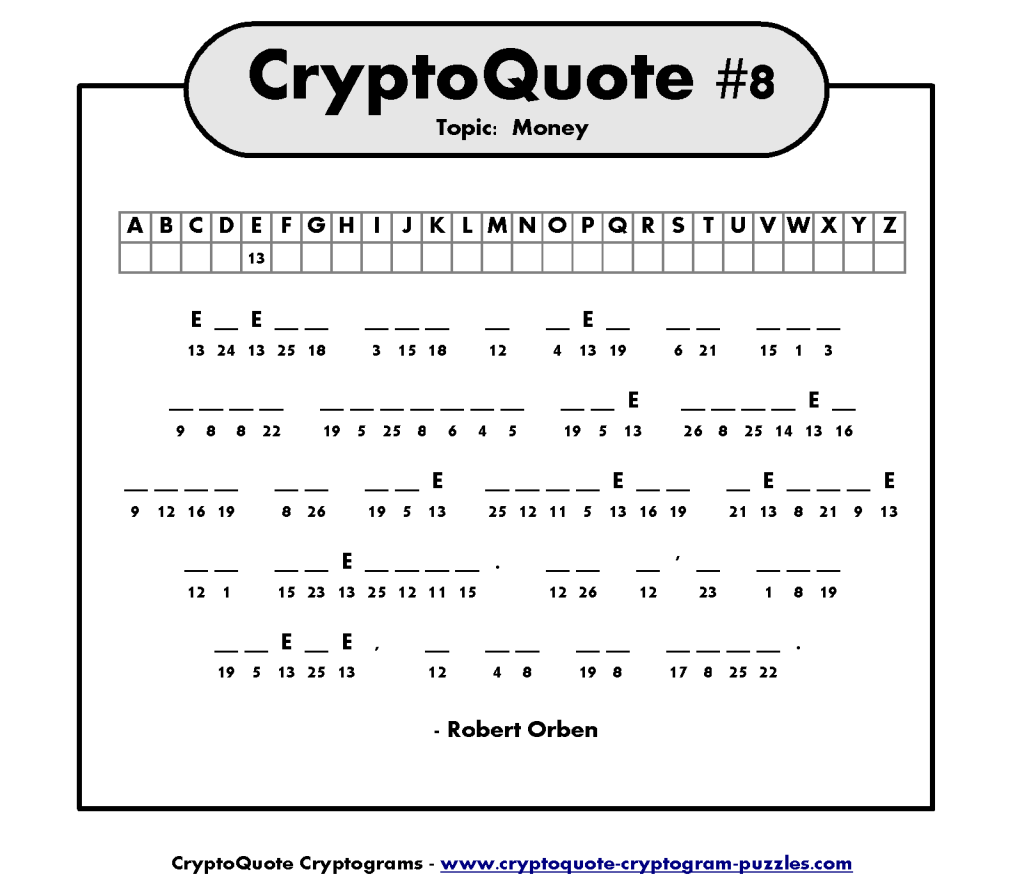 Printable Cryptograms For Adults Bing Images With