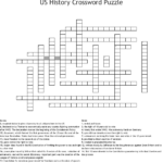 Printable History Crossword Puzzles Printable Crossword
