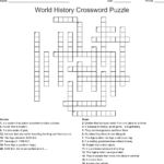 Printable History Puzzles Printable Crossword Puzzles