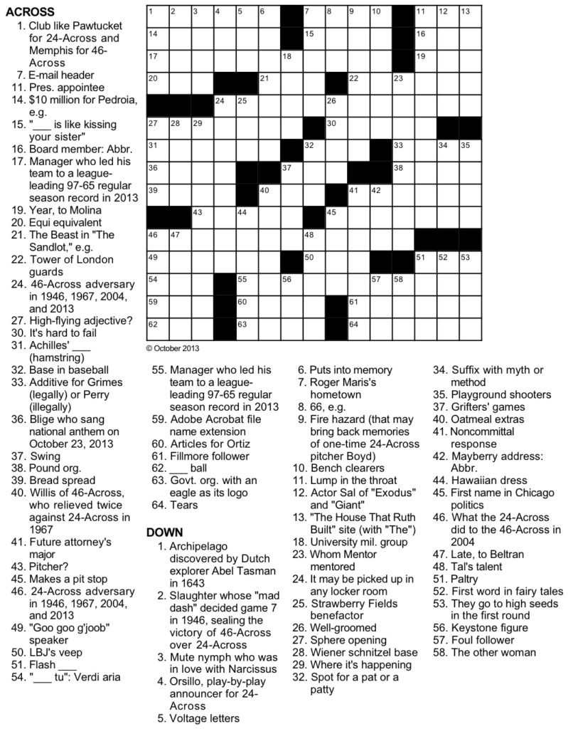 Printable Marathi Crossword Puzzles Download Printable