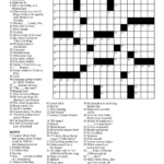 Printable Puzzles Online Printable Crossword Puzzles