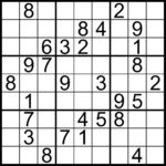 Printable Sudoku Puzzles Easy 1 Answers Printable