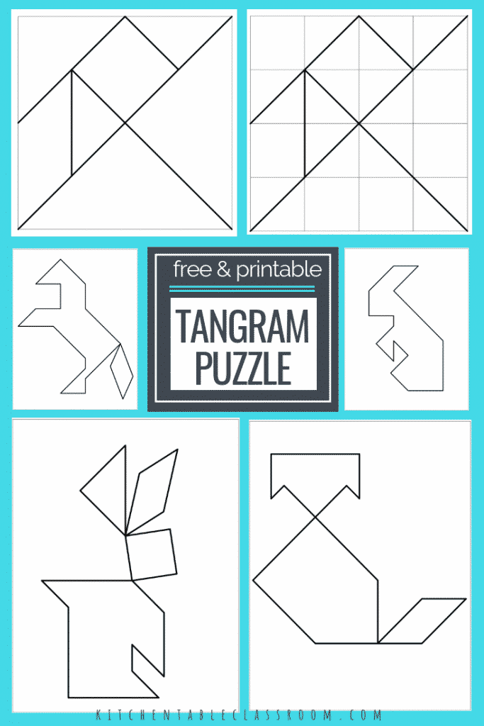 Printable Tangrams Puzzles Pdf Free