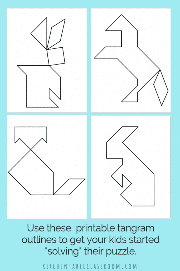 Printable Tangrams Puzzles Pdf Free