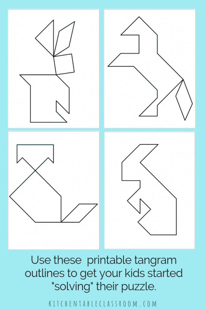 Printable Tangrams An Easy DIY Tangram Template The