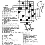 Printable Thanksgiving Crossword Puzzle