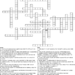Printable Worksheets Printable Recovery Crossword