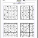Puzzle Sudoku Printable Shop Fresh