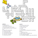 Spring Crossword Puzzle By Celebration Station TpT