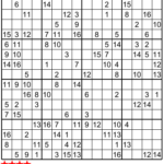 SUDOKU 16X16 DA SCARICA