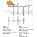Thanksgiving 2015 Crossword Puzzle