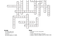 Thanksgiving 2015 Crossword Puzzle