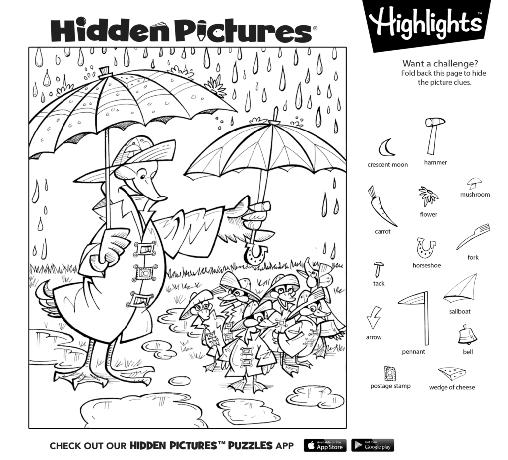 Free Printable Hidden Picture Puzzles For Kids