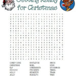 36 Printable Christmas Word Search Puzzles KittyBabyLove