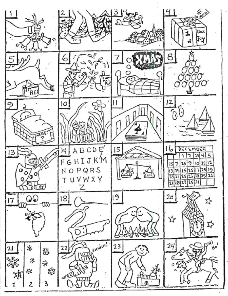 Free Printable Christmas Picture Puzzles