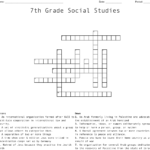 Crossword Printable 7Th Grade Printable Crossword Puzzles