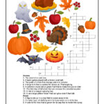 Fall Crossword Puzzle Printable Woo Jr Kids Activities