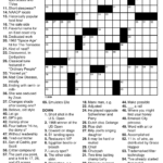 Free Printable Crossword Puzzle Maker With Answer Key