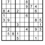 Free Printable Fiendish Sudoku Puzzles Printable