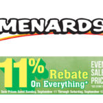 Get An 11 Rebate On Everything At Menards 96 5 WKLH