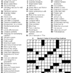 Image Result For Free Printable Crossword Puzzles Medium