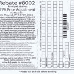 Menards 11 Price Adjustment Rebate 8002 Purchases 7 21
