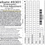 Menards 11 Price Adjustment Rebate 8301 Purchases 3 10