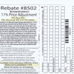 Menards 11 Price Adjustment Rebate 8502 Purchases 9 29