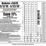 Menards 11 Rebate 5879 Purchases 3 17 19 3 23 19