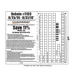 Menards 11 Rebate 7159 Purchases 8 25 19 8 31 19