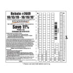 Menards 11 Rebate 7449 Purchases 10 13 19 10 19 19