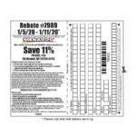 Menards 11 Rebate 7989 Purchases 1 5 20 1 11 20