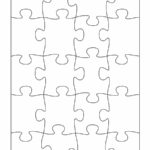 Printable Blank Puzzle Template Business PSD Excel