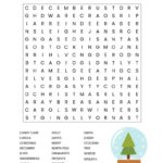Printable Christmas Word Searches For Adults Word Search
