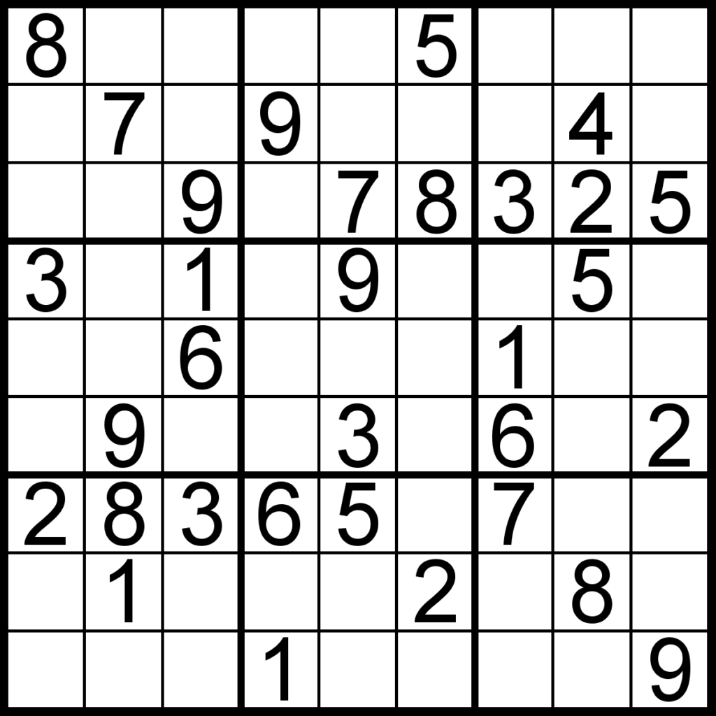 Printable Sudoku Puzzles 16X16 Free Printable Crossword