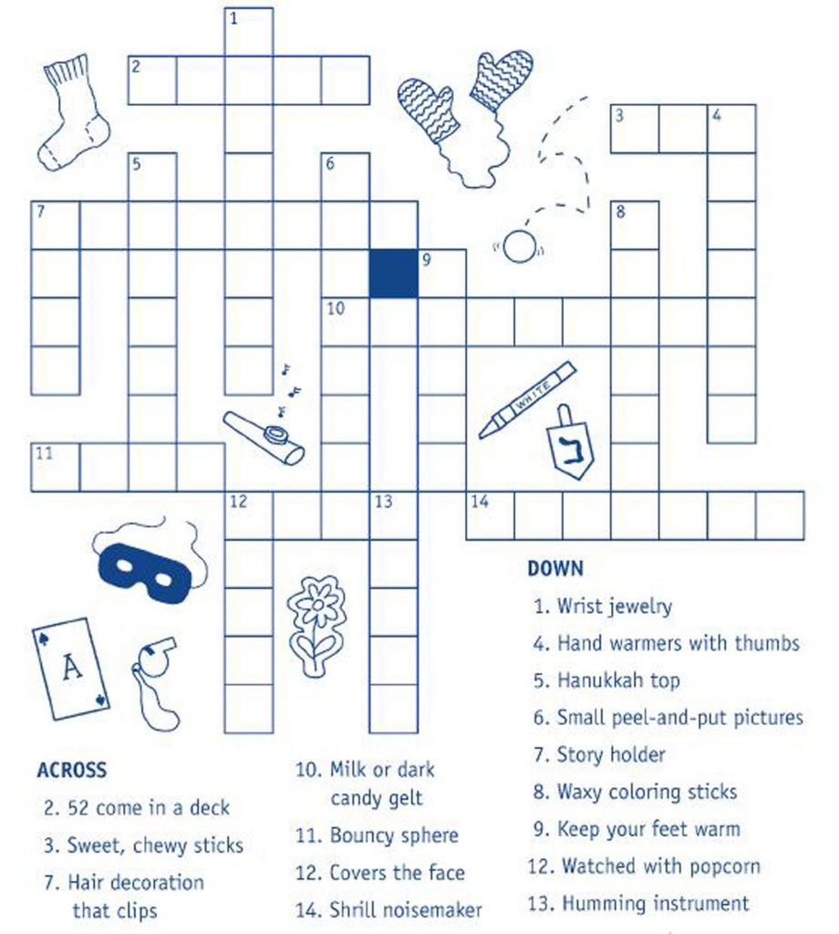 Printable Crossword Sheets