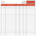10 Best Free Printable Trip Sheets Printablee