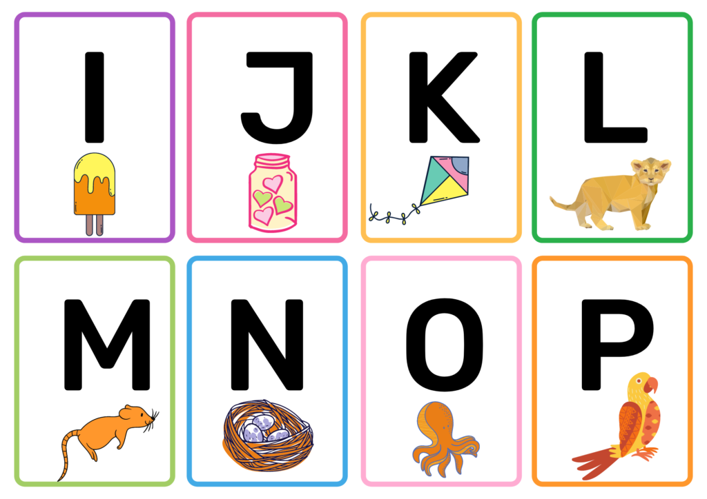 Free Printable Alphabet Flash Cards