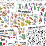 100 Awesome Printable I Spy Games For Kids Spy Games
