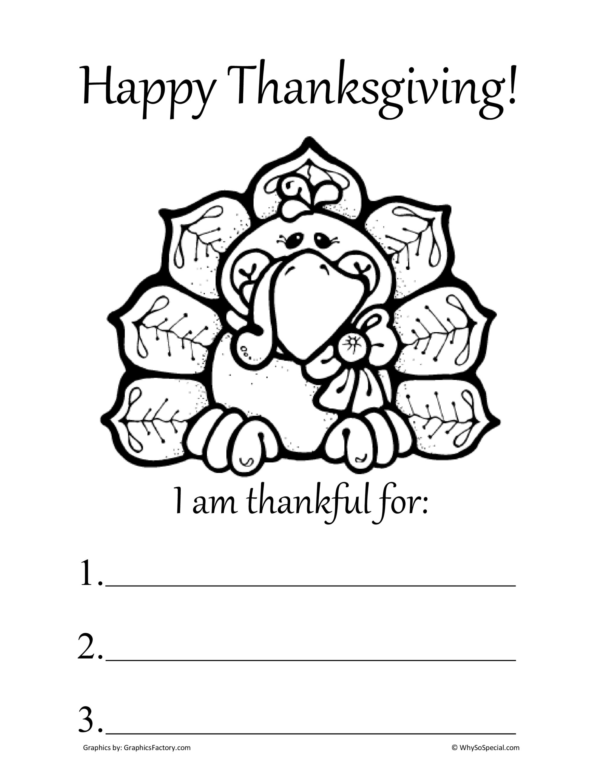 Thanksgiving Worksheets For Preschoolers