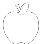 12 Best Images Of Apple Cutting Worksheet Apple Outline