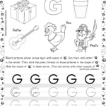 12 Best Images Of Letter G Worksheets For Pre K