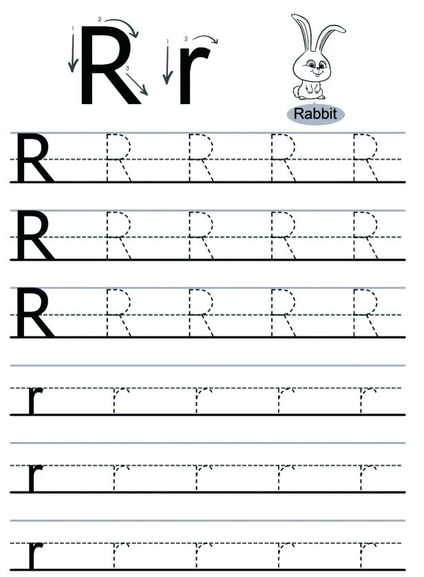 Letter R Free Printable Worksheets