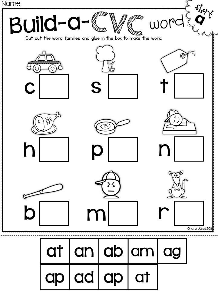 Free Printable Phonics Worksheets