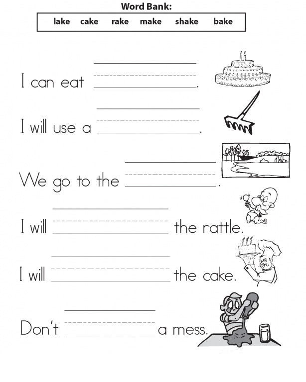 First Grade Writing Worksheets Free Printable