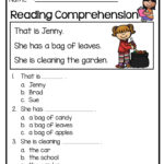 1st Grade Reading Comprehension Worksheets Printable PDF