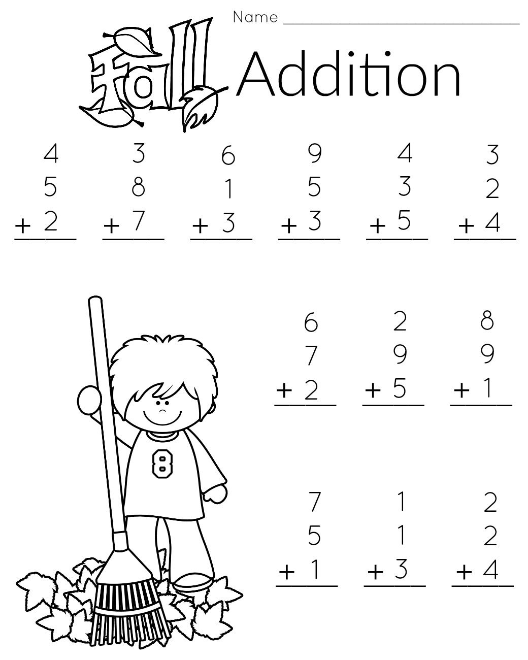 1st Grade Worksheets