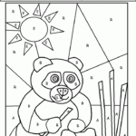 26 Cool And Creative Color By Letter Worksheets