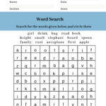 2nd Grade English Vocabulary Worksheet Free Pdf By Nithya