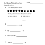 2nd Grade Math Review Worksheet Free Printable